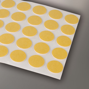 Pastille adhésive  double face Ø 18 mm