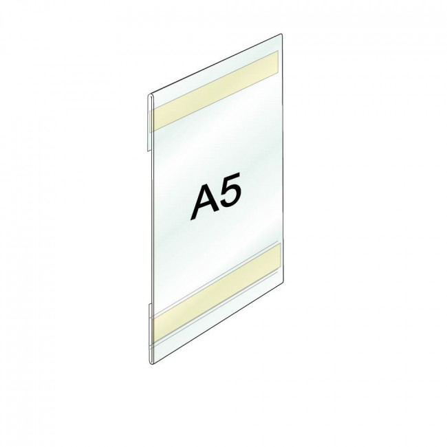 Pochette adhésive transparent A5 - Portrait