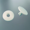 Rivet plastique Ø 12 mm - Blanc - Serrage réversible 6 mm